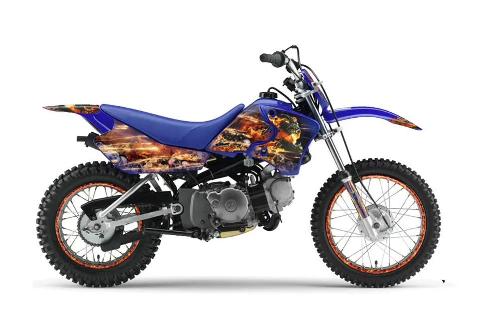 Yamaha TTR50 Dirt Bike Graphic Kit - 2006-2018 Firestorm Blue