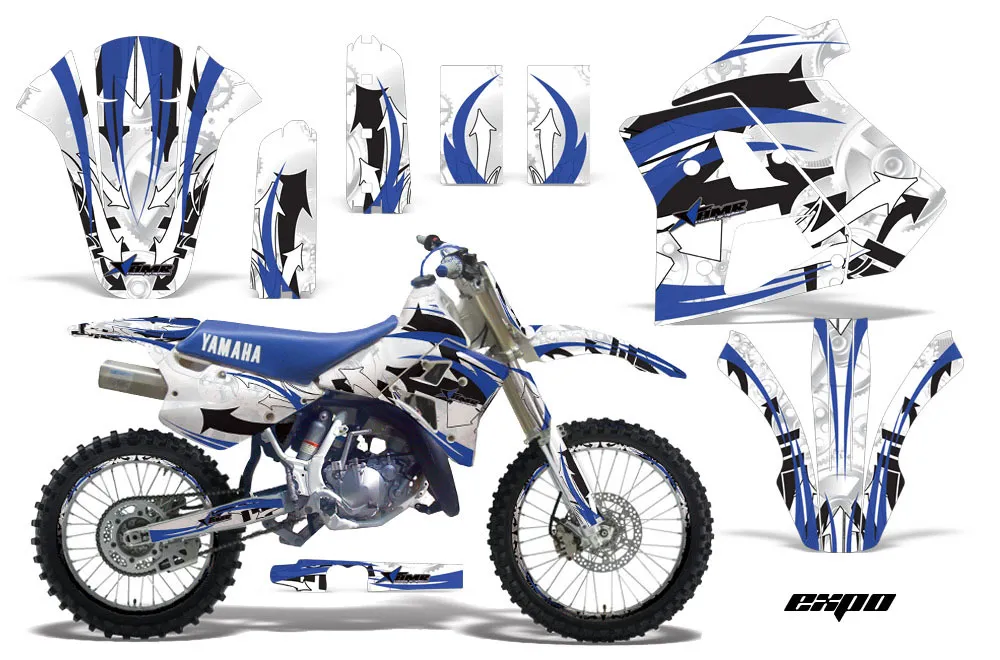 Yamaha WR 250Z Dirt Bike Graphic Kit - 1991-1993 Expo Blue