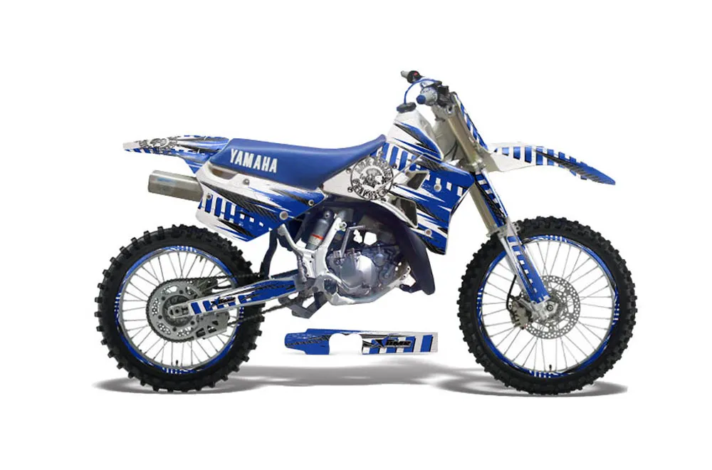 Yamaha WR 250Z Dirt Bike Graphic Kit - 1991-1993 Nuke Blue