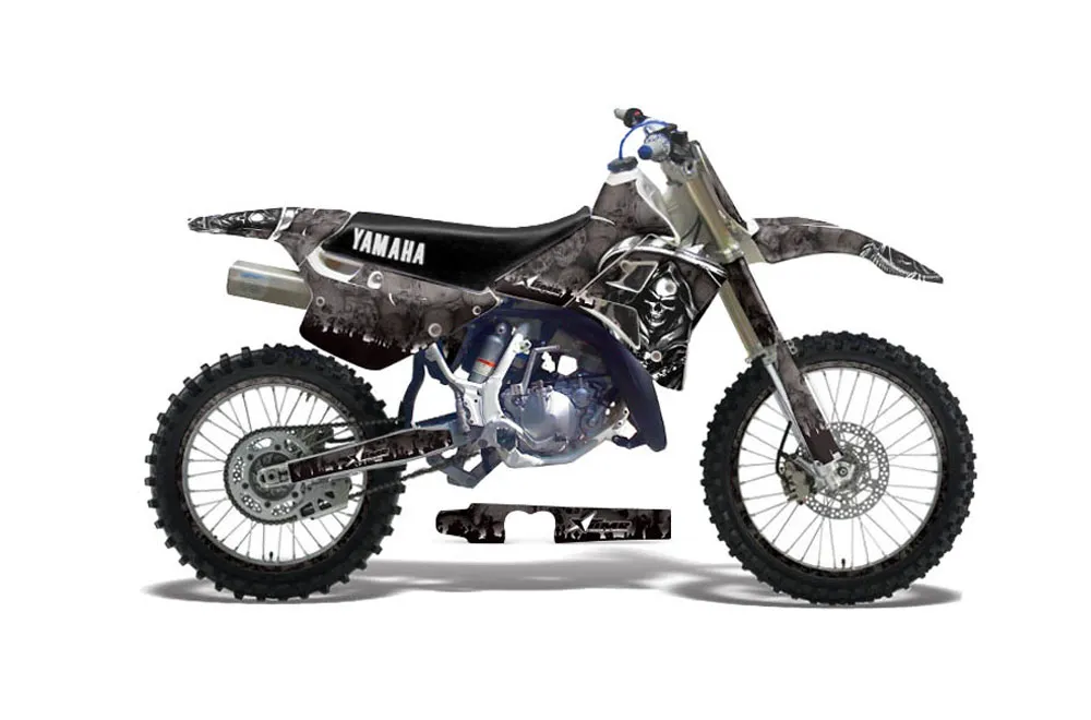Yamaha WR 250Z Dirt Bike Graphic Kit - 1991-1993 Reaper Black