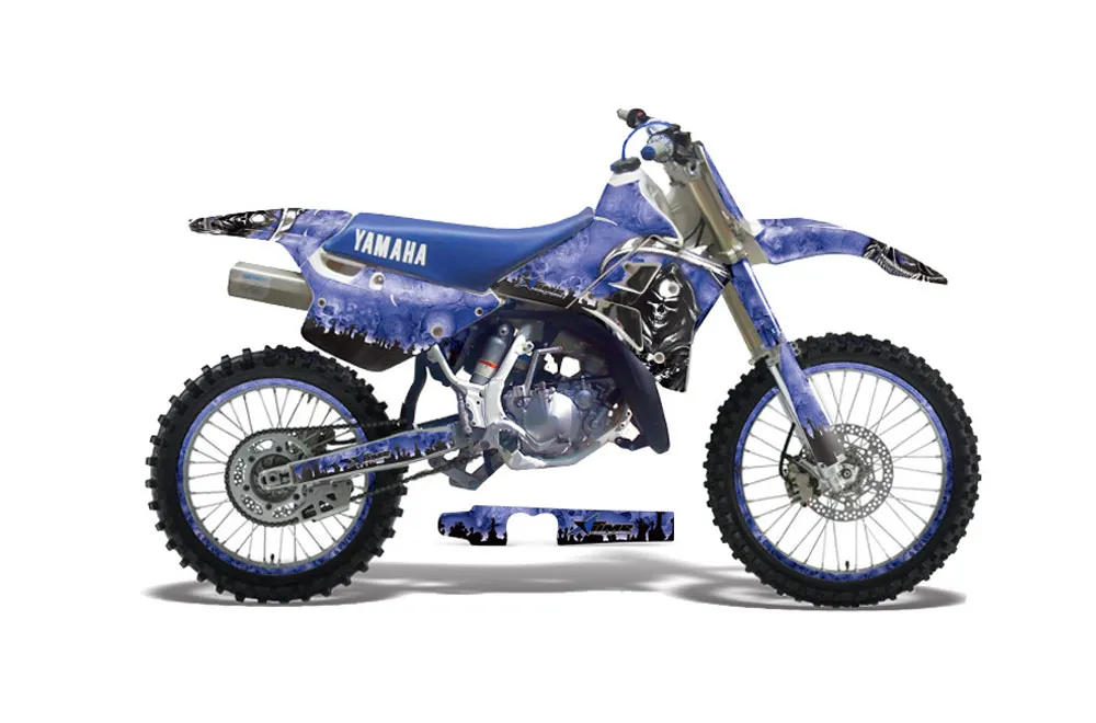 Yamaha WR 250Z Dirt Bike Graphic Kit - 1991-1993 Reaper Blue