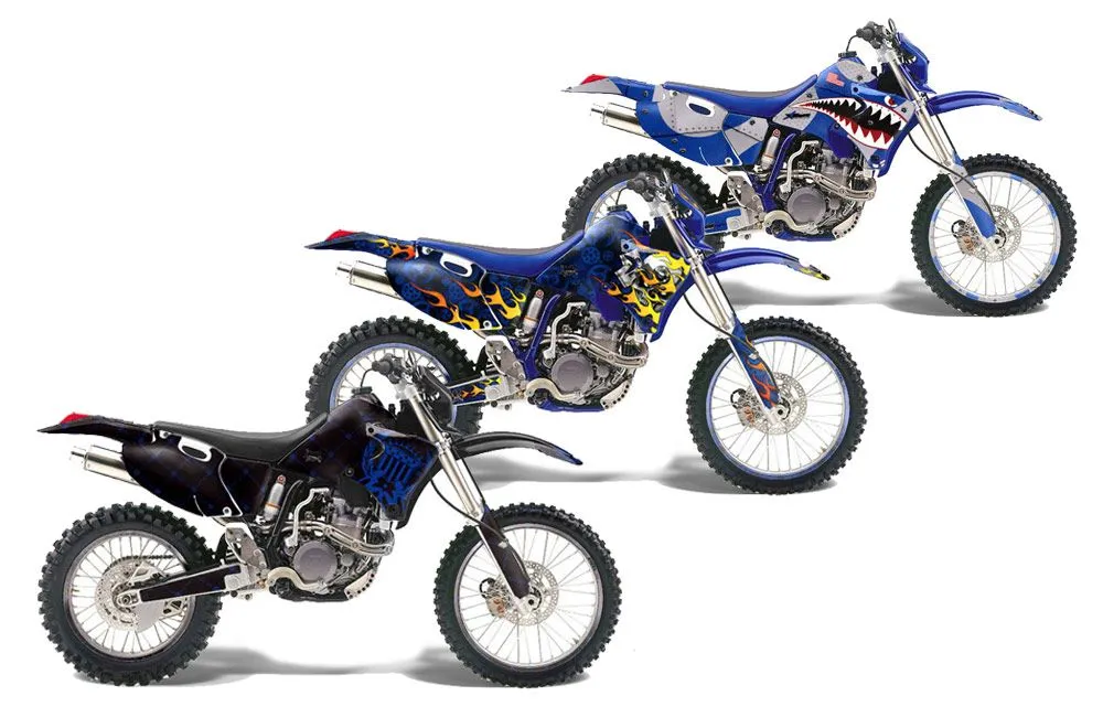 Yamaha WR250 Dirt Bike Custom Graphic Kit - 1998-2002