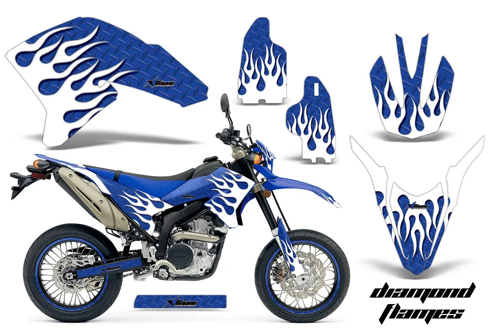 Yamaha WR250 R/X Dirt Bike Custom Graphic Kit - 2007-2020