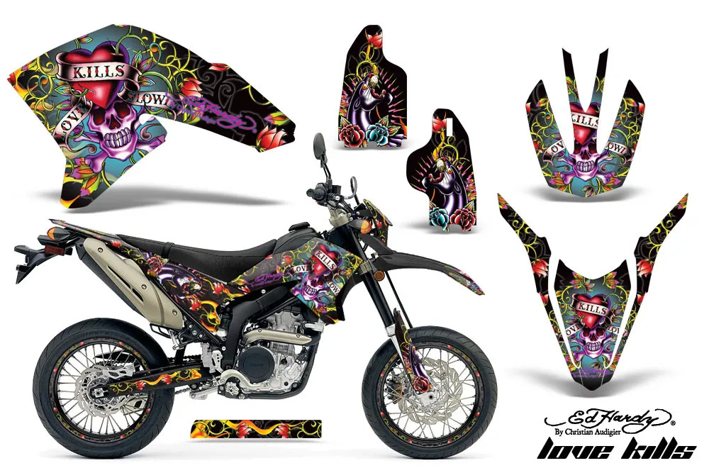 Yamaha WR250 R/X Dirt Bike Custom Graphic Kit - 2007-2020