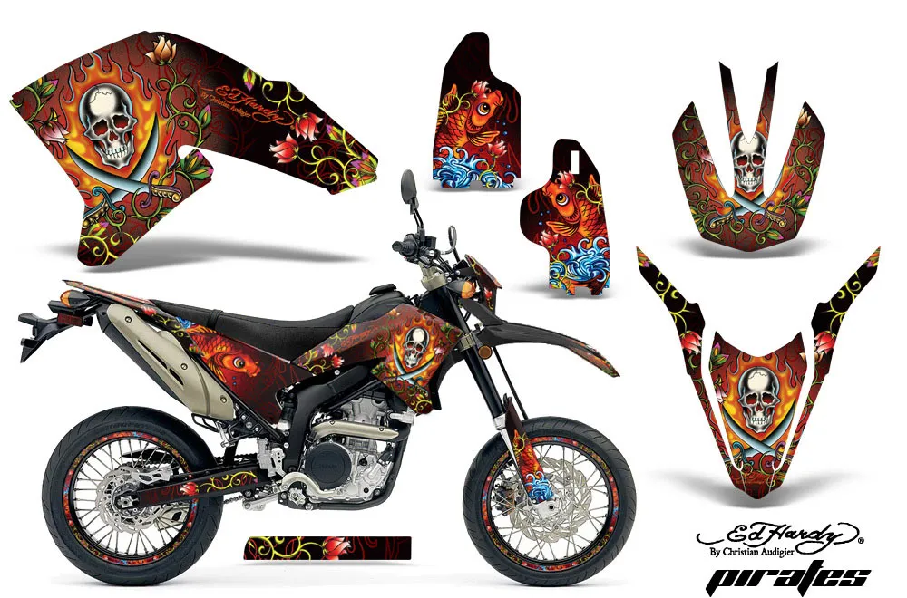 Yamaha WR250 R/X Dirt Bike Custom Graphic Kit - 2007-2020