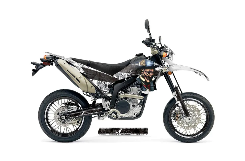 Yamaha WR250 R/X Dirt Bike Graphic Kit - 2007-2020 Mad Hatter White