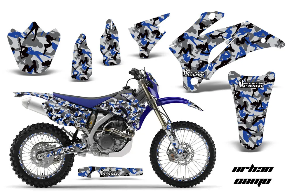 Yamaha WR250F Dirt Bike Custom Graphic Kit - 2007-2014