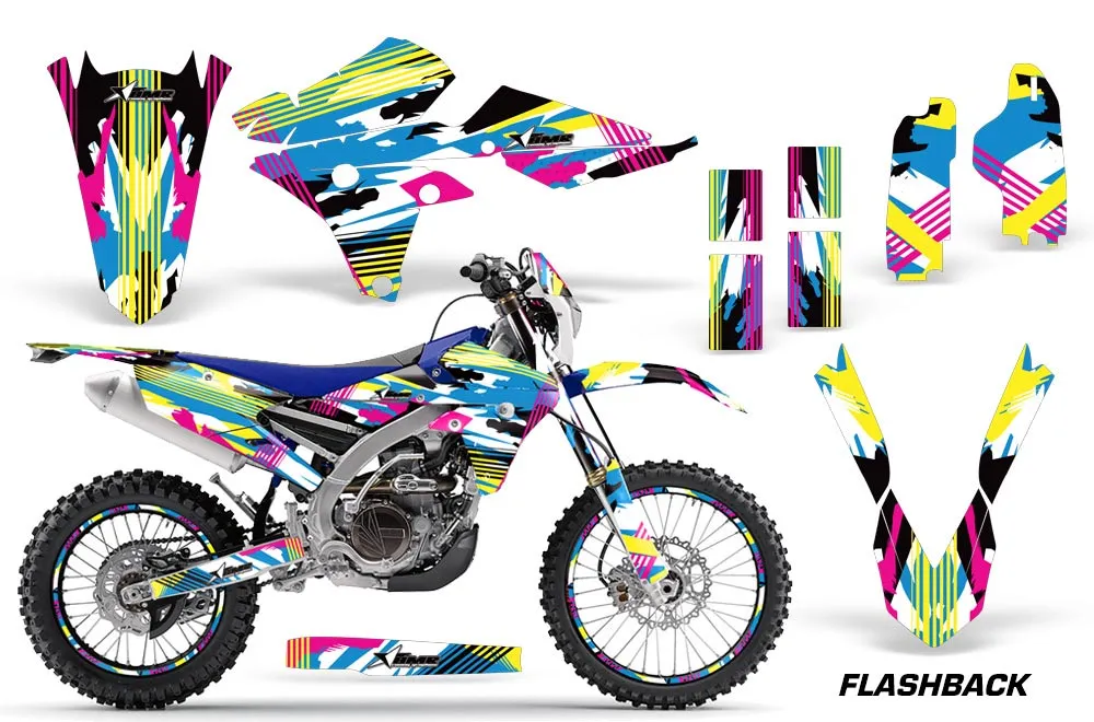 Yamaha WR250F / WR450F Dirt Bike Custom Graphic Kit - 2015-2018