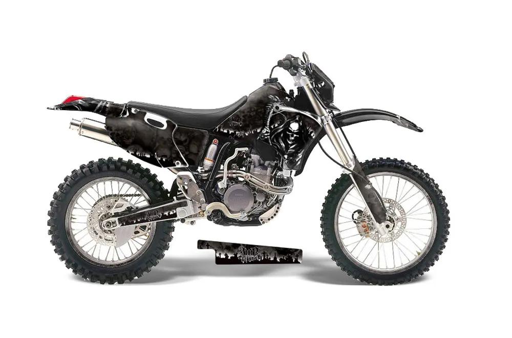 Yamaha WR400 Dirt Bike Graphic Kit - 1998-2002 Reaper Black