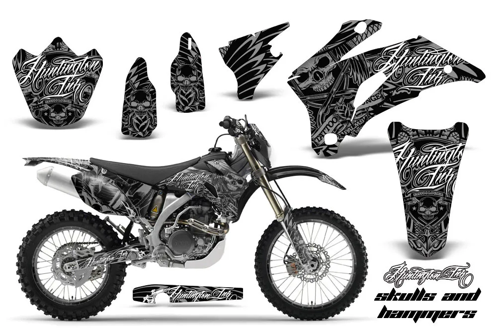 Yamaha WR450F Dirt Bike Custom Graphic Kit - 2007-2011