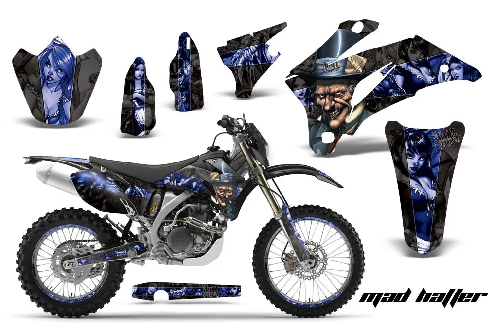 Yamaha WR450F Dirt Bike Custom Graphic Kit - 2007-2011