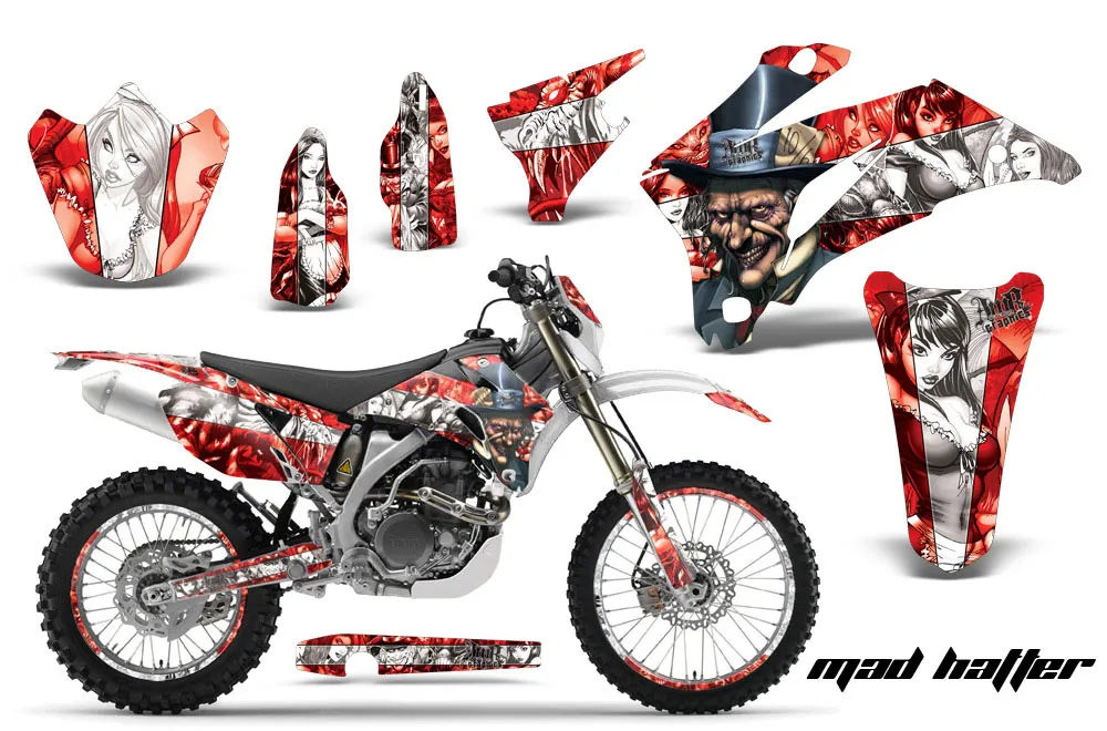 Yamaha WR450F Dirt Bike Custom Graphic Kit - 2007-2011