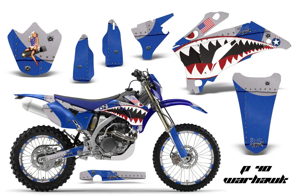 Yamaha WR450F Dirt Bike Custom Graphic Kit - 2007-2011