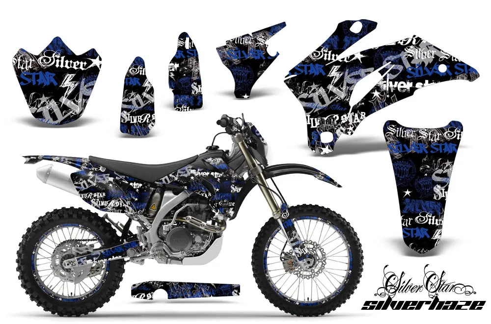 Yamaha WR450F Dirt Bike Custom Graphic Kit - 2007-2011