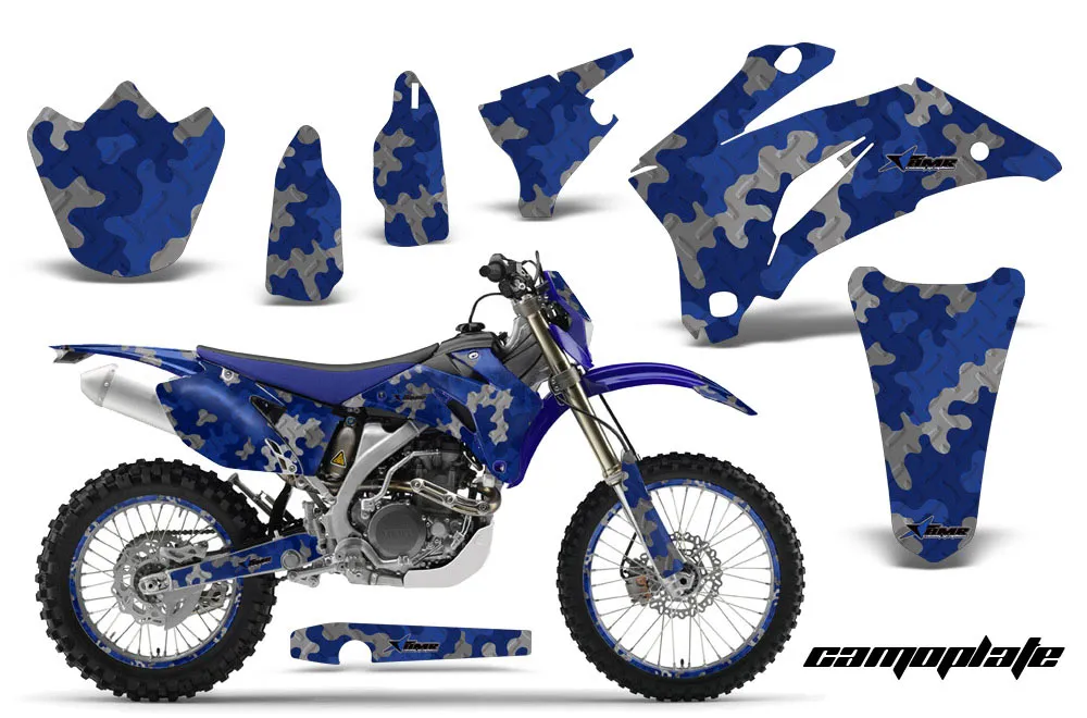 Yamaha WR450F Dirt Bike Custom Graphic Kit - 2007-2011