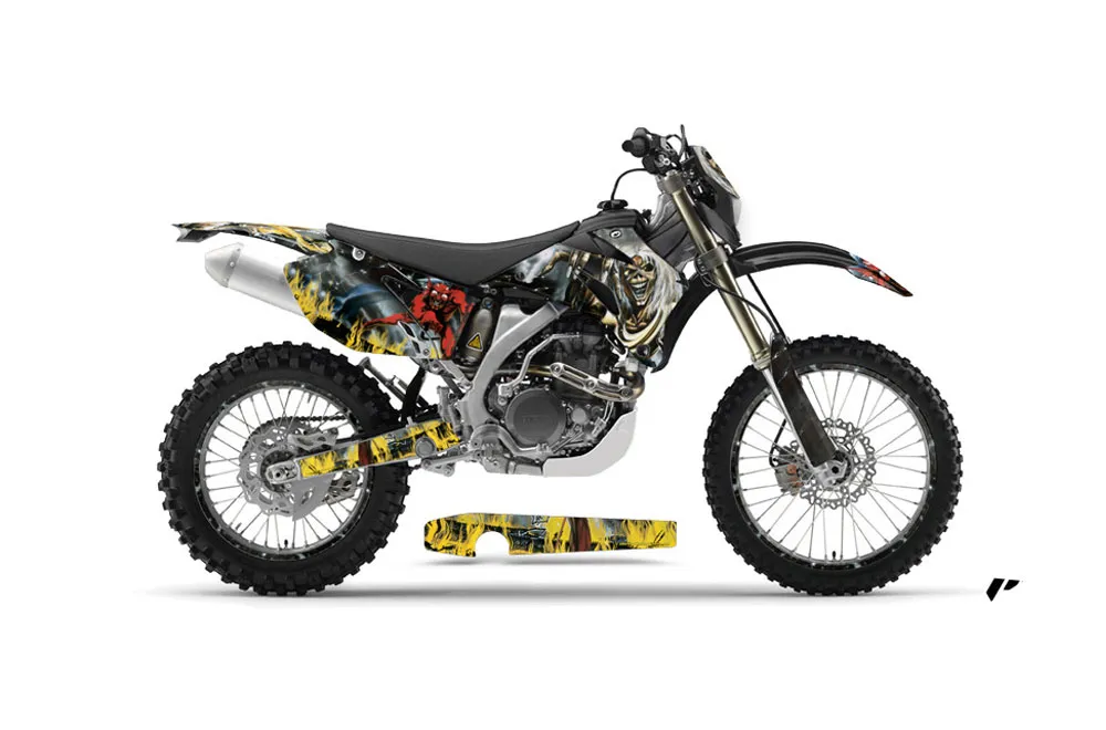 Yamaha WR450F Dirt Bike Graphic Kit - 2007-2011 Number of the Beast
