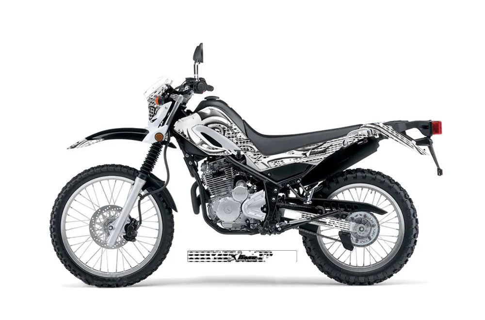 Yamaha XT250X Dirt Bike Graphic Kit - 2006-2018 Deaden White