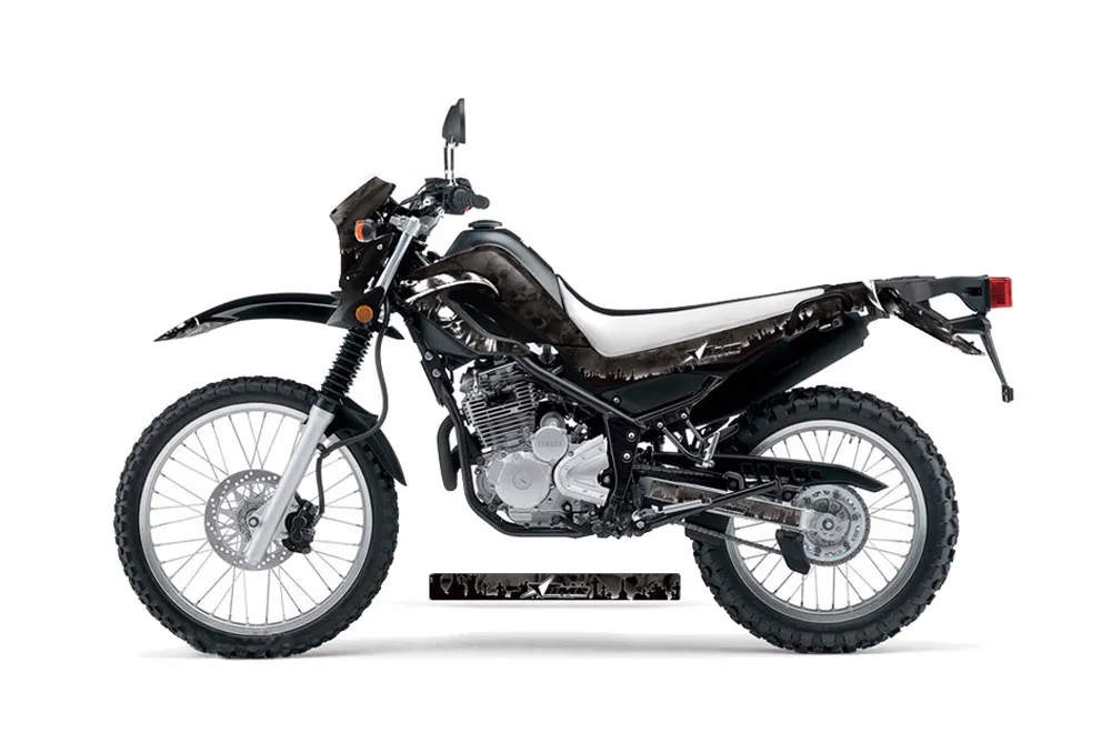 Yamaha XT250X Dirt Bike Graphic Kit - 2006-2018 Reaper Black