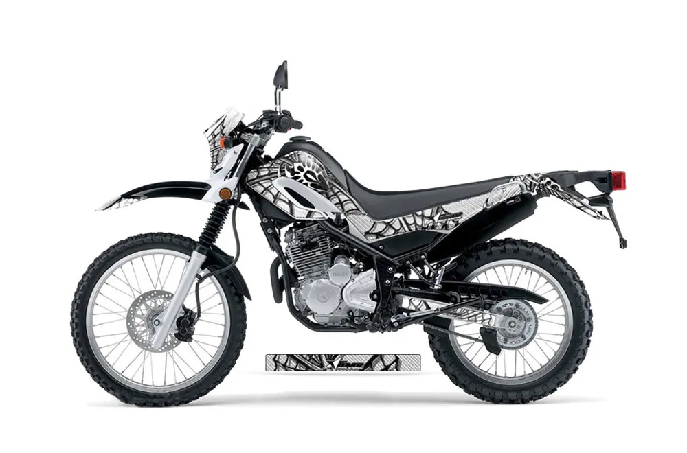 Yamaha XT250X Dirt Bike Graphic Kit - 2006-2018 Widow Maker White