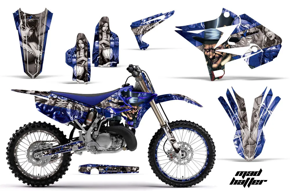 Yamaha YZ125 Dirt Bike Custom Graphic Kit - 2002-2014