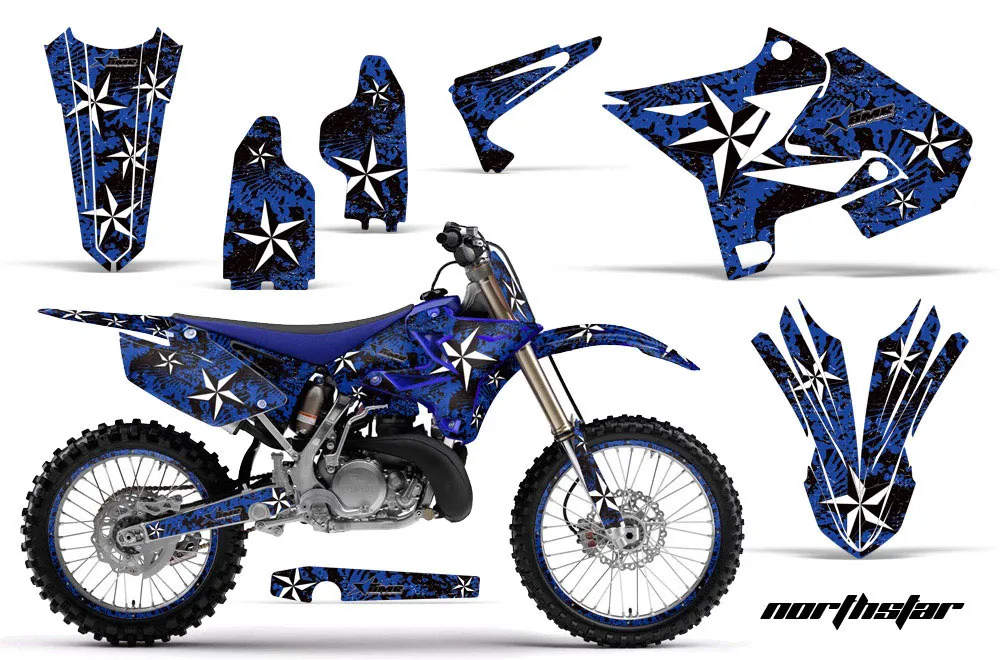Yamaha YZ125 Dirt Bike Custom Graphic Kit - 2002-2014