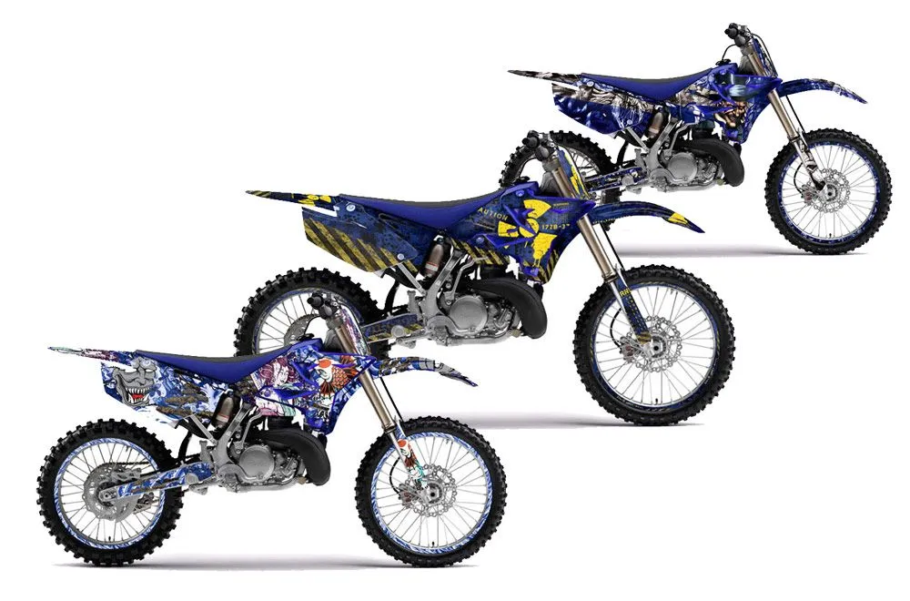 Yamaha YZ125 Dirt Bike Custom Graphic Kit - 2002-2014