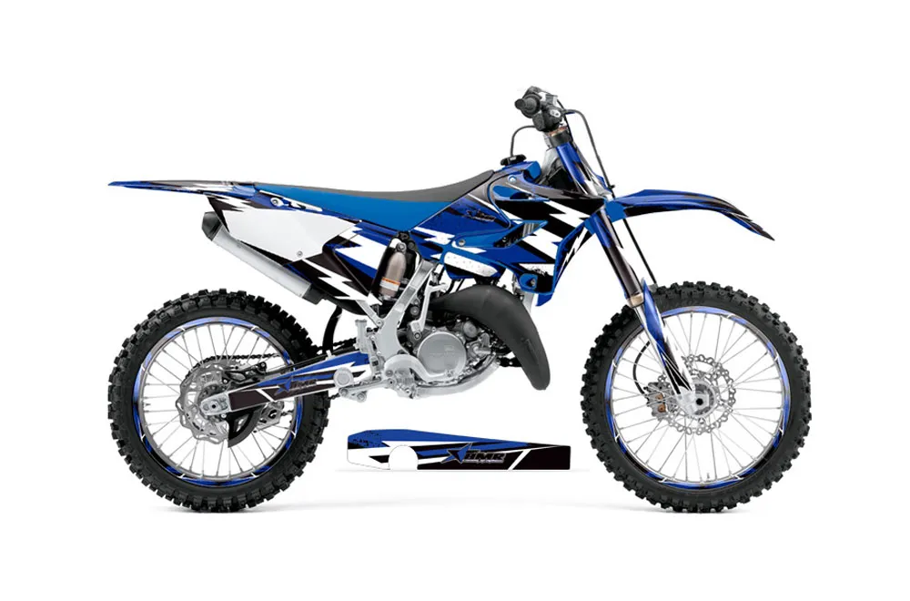 Yamaha YZ125 Dirt Bike Graphic Kit - 2015-2021 Attack Blue