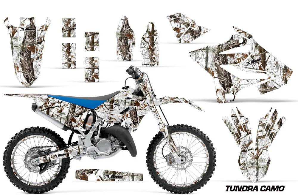 Yamaha YZ125 Dirt Bike Graphic Kit - 2015-2021 Tundra Camo