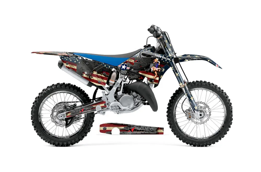 Yamaha YZ125 Dirt Bike Graphic Kit - 2015-2021 WW2