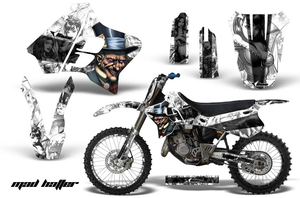 Yamaha YZ250 2 Stroke Dirt Bike Custom Graphic Kit - 1993-1995