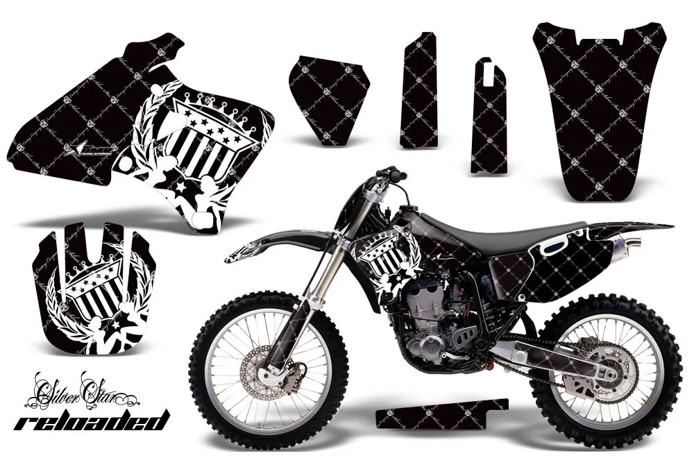 Yamaha YZ250 4 Stroke Dirt Bike Custom Graphic Kit - 1989-2002