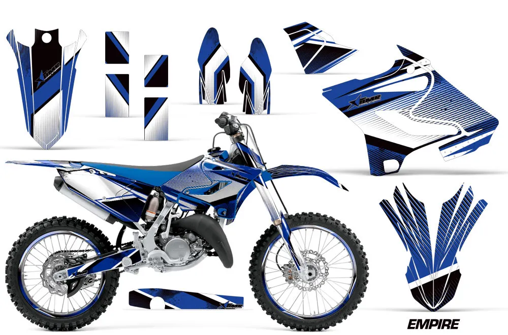 Yamaha YZ250 Dirt Bike Graphic Kit - 2015-2021 Empire Blue