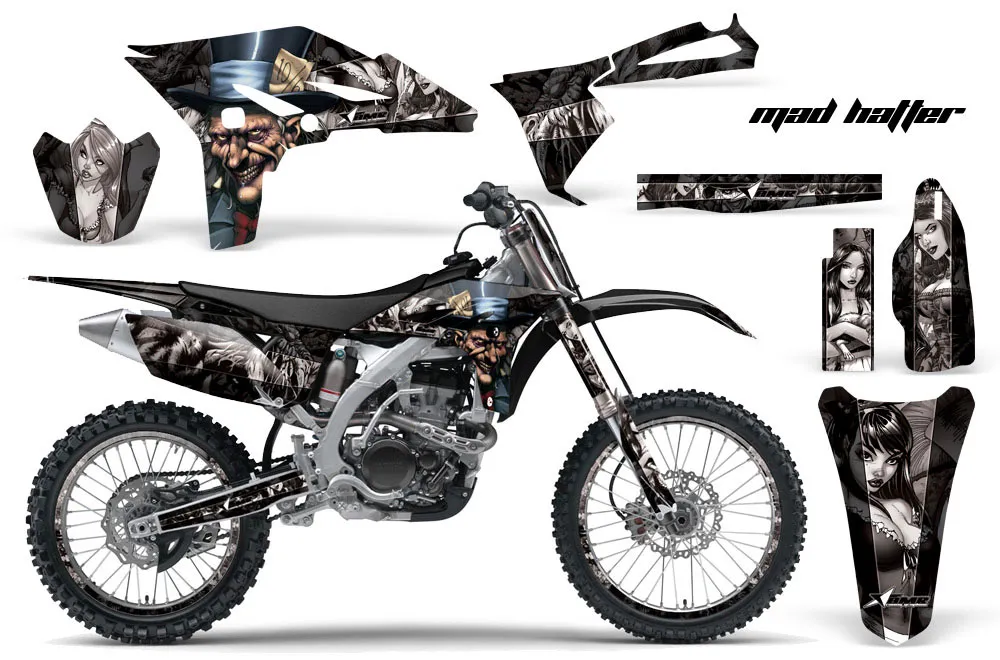 Yamaha YZ250 F 4 Stroke Dirt Bike Custom Graphic Kit - 2010-2013