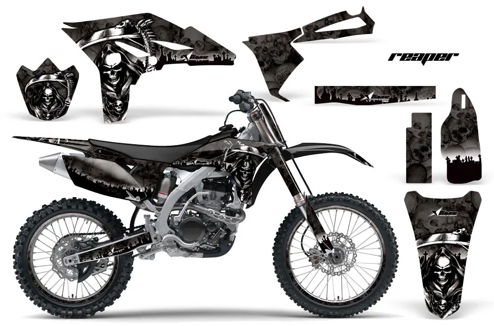 Yamaha YZ250 F 4 Stroke Dirt Bike Custom Graphic Kit - 2010-2013