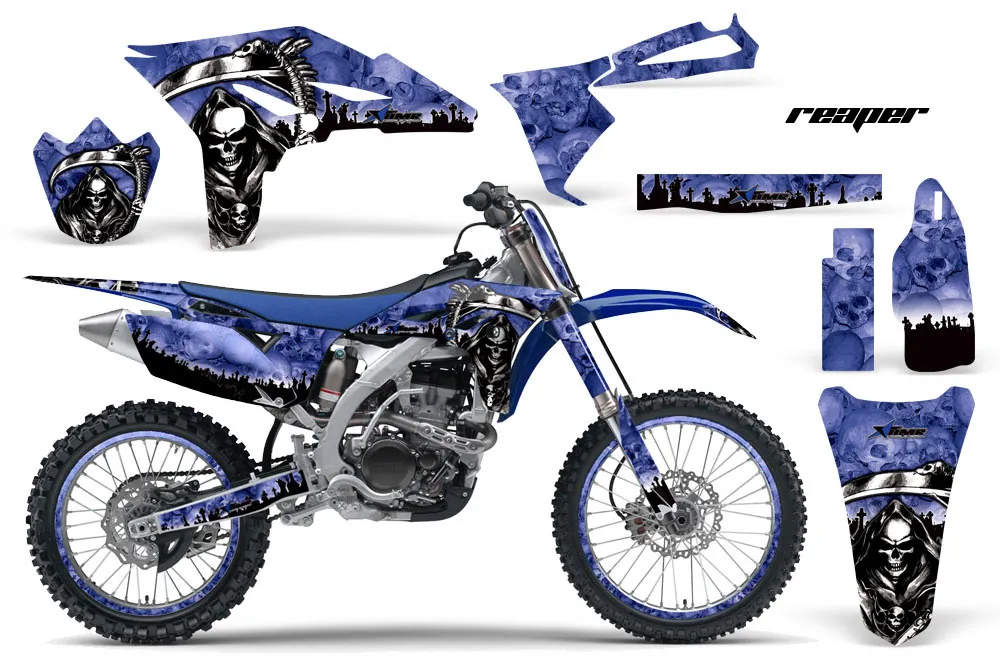Yamaha YZ250 F 4 Stroke Dirt Bike Custom Graphic Kit - 2010-2013