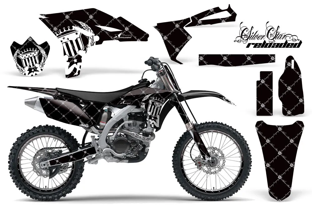 Yamaha YZ250 F 4 Stroke Dirt Bike Custom Graphic Kit - 2010-2013
