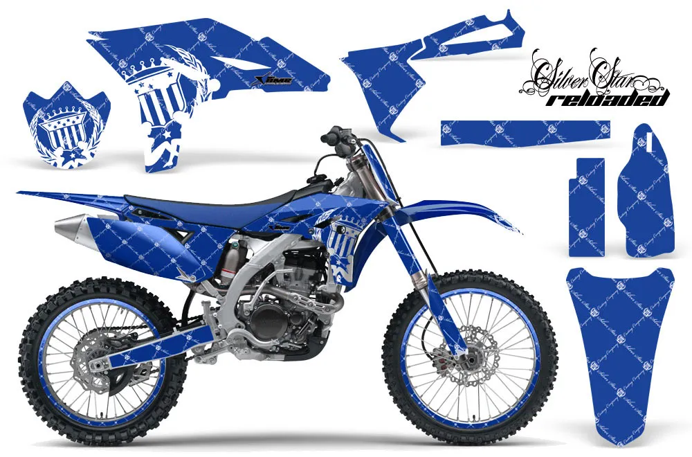 Yamaha YZ250 F 4 Stroke Dirt Bike Custom Graphic Kit - 2010-2013