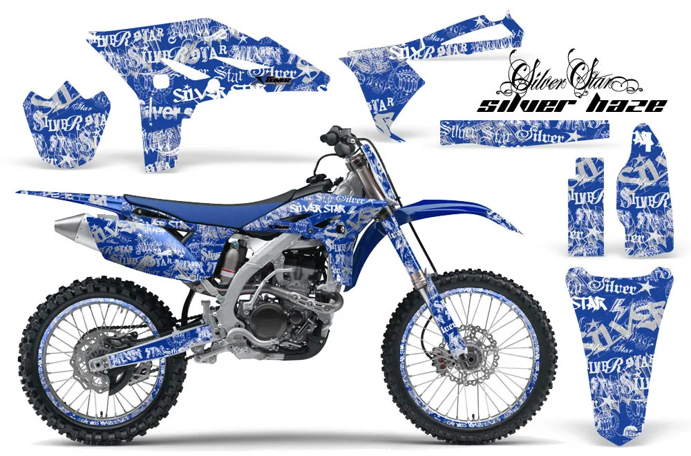 Yamaha YZ250 F 4 Stroke Dirt Bike Custom Graphic Kit - 2010-2013