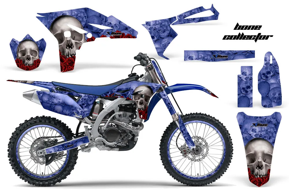 Yamaha YZ250 F 4 Stroke Dirt Bike Custom Graphic Kit - 2010-2013