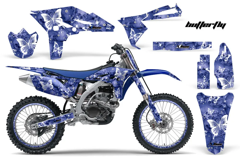 Yamaha YZ250 F 4 Stroke Dirt Bike Custom Graphic Kit - 2010-2013