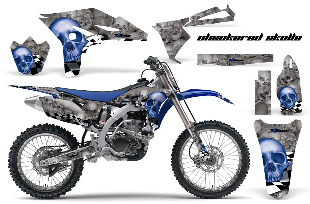 Yamaha YZ250 F 4 Stroke Dirt Bike Custom Graphic Kit - 2010-2013