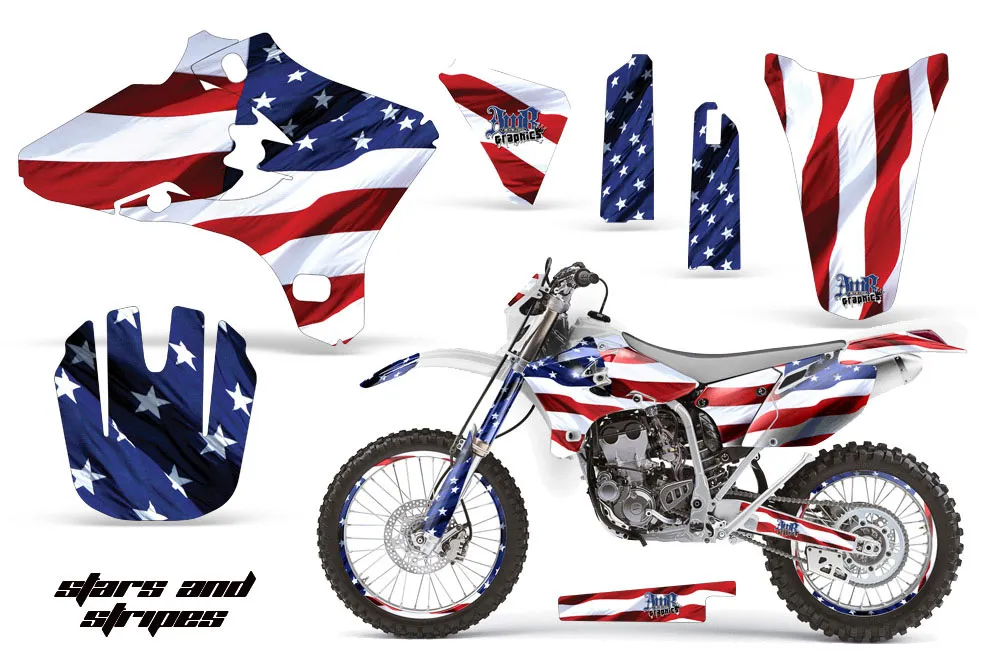 Yamaha YZ250 F Dirt Bike Custom Graphic Kit - 2014-2018