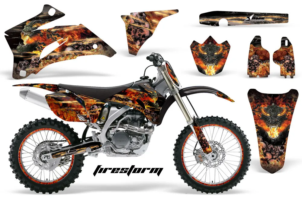 Yamaha YZ250F / YZ450F Dirt Bike Custom Graphic Kit - 2006-2009