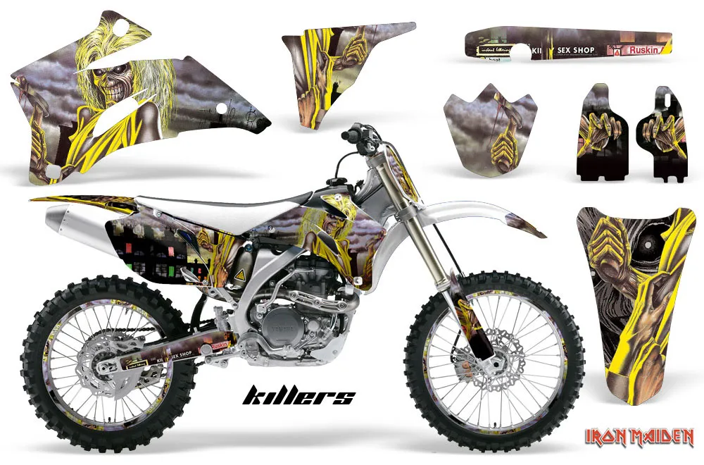 Yamaha YZ250F / YZ450F Dirt Bike Custom Graphic Kit - 2006-2009