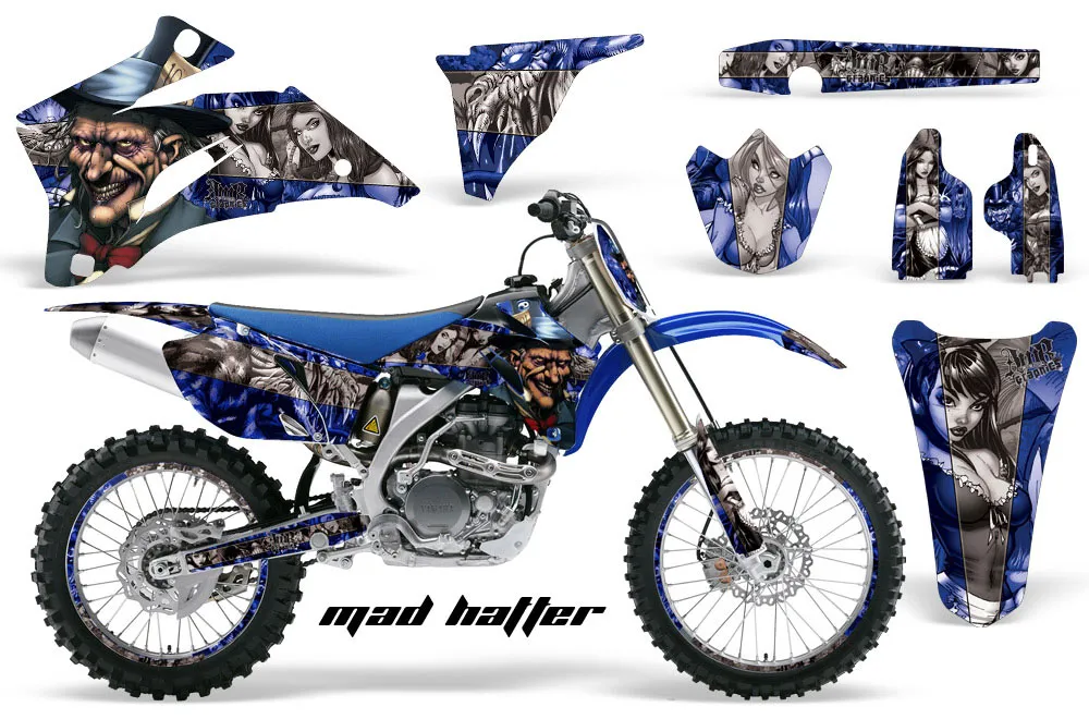 Yamaha YZ250F / YZ450F Dirt Bike Custom Graphic Kit - 2006-2009