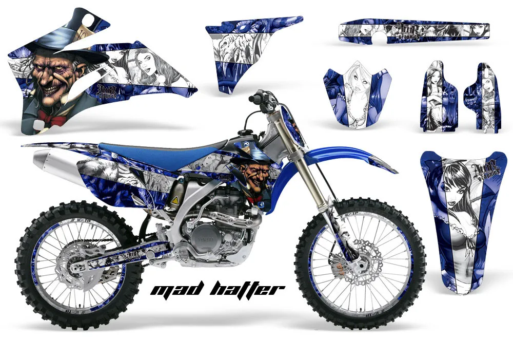 Yamaha YZ250F / YZ450F Dirt Bike Custom Graphic Kit - 2006-2009