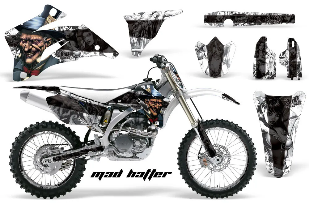 Yamaha YZ250F / YZ450F Dirt Bike Custom Graphic Kit - 2006-2009