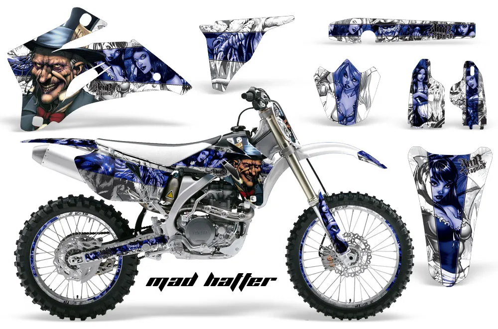 Yamaha YZ250F / YZ450F Dirt Bike Custom Graphic Kit - 2006-2009