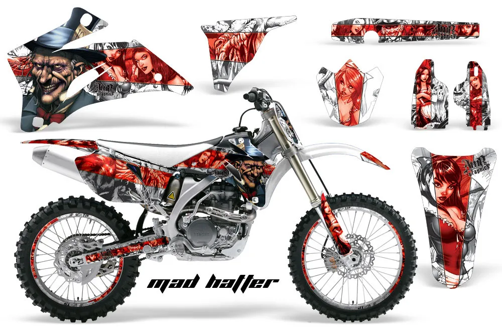 Yamaha YZ250F / YZ450F Dirt Bike Custom Graphic Kit - 2006-2009