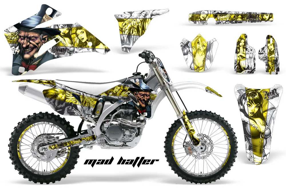 Yamaha YZ250F / YZ450F Dirt Bike Custom Graphic Kit - 2006-2009
